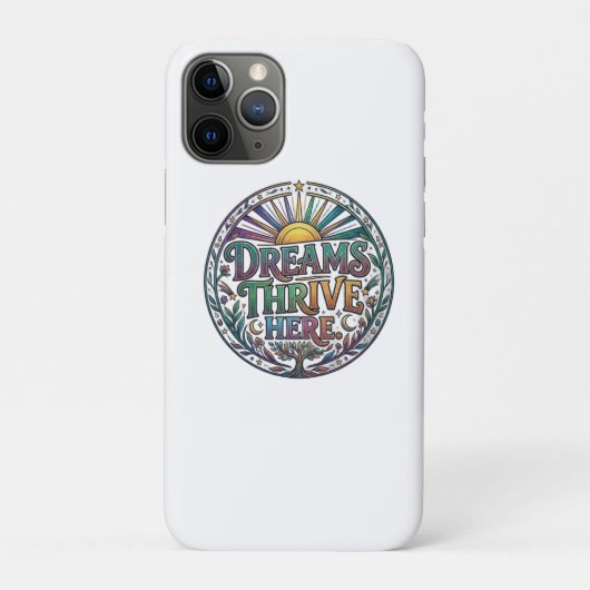 夢が叶うTシャツ Case-Mate iPhoneケース (裏)