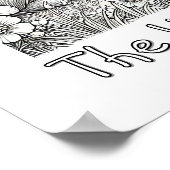 夢が大きく広がるよ、子供たち - ぬりえポスター ポスター (角)