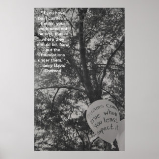 夢が実現 ポスター