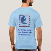 夢が属するところ Tシャツ (裏面)