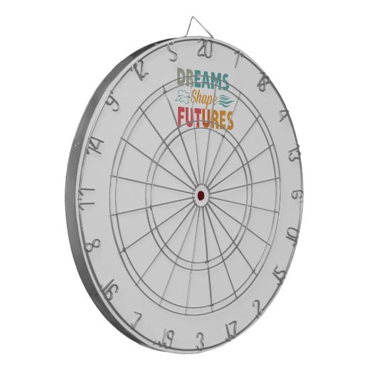 夢が未来を形作る ダーツボード (正面左)