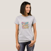 夢が未来を形作る Tシャツ (正面フル)