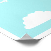 夢が羽ばたく かわいいパイロット少年 ポスター (角)