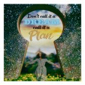 夢だと言ってはいけない ポスター (正面)