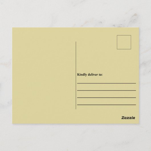 夢だと言ってはいけない ポストカード (裏面)