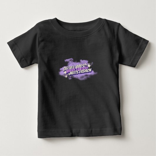 夢とファッションユナイトTシャツ ベビーTシャツ (正面)