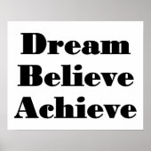 夢と信じ思い出してポスターを完成 ポスター (正面)