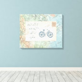 夢と呼ぶな計画引用文 キャンバスプリント (インサイチュ (ウッドフロア))