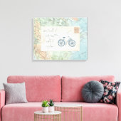 夢と呼ぶな計画引用文 キャンバスプリント (インサイチュ (リビング))