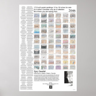 夢と夢絵画の詩のポスター。#25 ポスター