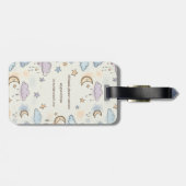 夢と星とふわふわの雲 ラゲッジタグ (裏面横)