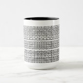 夢には資金が必要 面白い隠しメッセージ 15oz マグカップ (中央)