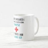 夢にも思わなかったすごいナース コーヒーマグカップ (正面右)