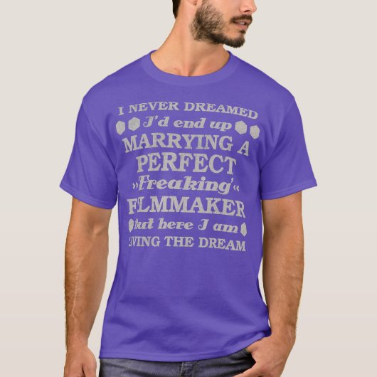 夢にも思わなかった私は完全な結婚を果たす Tシャツ (正面)