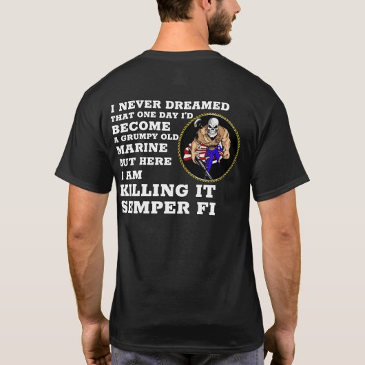 夢にも思わなかった Tシャツ (裏面)