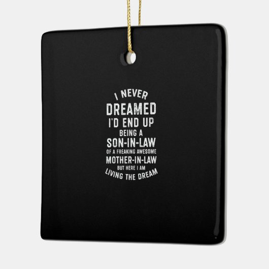 夢にも思わなかったId最終的に義理のギフトの息子である.p セラミックオーナメント (左)