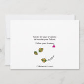 夢に導かれる_フラットカード7"x5" (裏面)