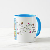 夢に導かれる マグカップ (正面右)