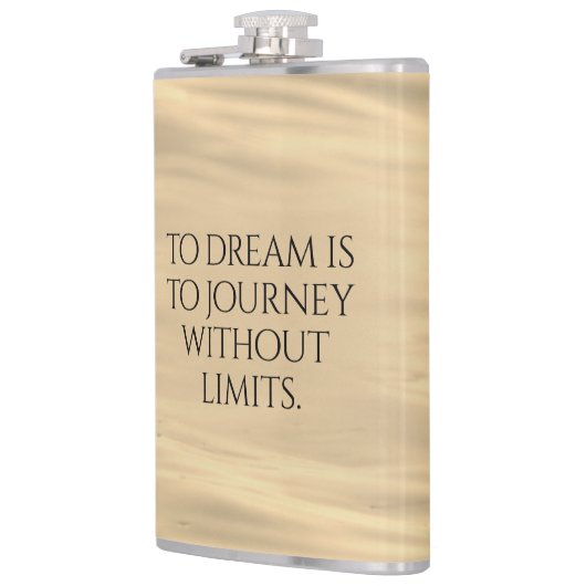 夢に感動的は旅に… フラスク (左)