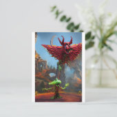 夢に打ち込む ポストカード (スタンド正面)