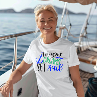 夢に浮かぶ女感動的の夢 Tシャツ
