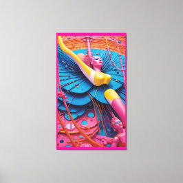 夢に繋がる – ケン・ゲージ・アート キャンバスプリント