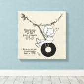 夢に誘われて キャンバスプリント (インサイチュ (ウッドフロア))