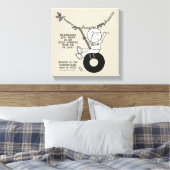 夢に誘われて キャンバスプリント (インサイチュ (寝室))