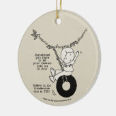 夢に誘われて セラミックオーナメント (左)