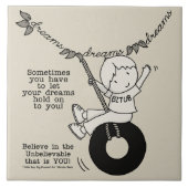 夢に誘われて タイル (正面)