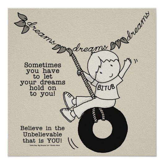 夢に誘われて ポスター (正面)