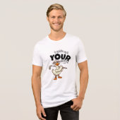 夢に集中する トライブレンドＴシャツ (正面全面)