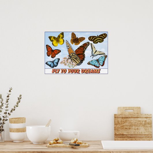 夢に飛び込む ポスター (キッチン)