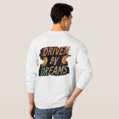 夢に駆られる Tシャツ (裏面フル)