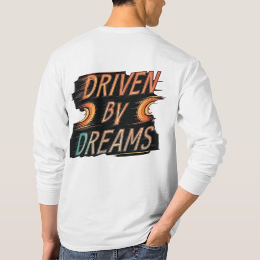 夢に駆られる Tシャツ (裏面)