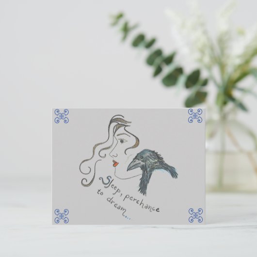 "夢に" ポストカード (スタンド正面)