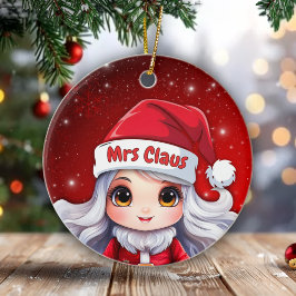 夢のあるクラウス夫人プロフィール画像 雪の降る🎄🤶 セラミックオーナメント