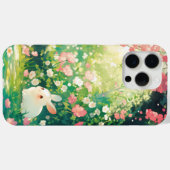 夢のうさぎの庭園 Case-Mate iPhoneケース (裏面 (横))