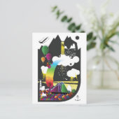 夢のまわりにを描く ポストカード (スタンド正面)