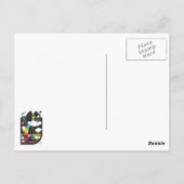 夢のまわりにを描く ポストカード (裏面)