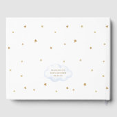 夢のようなかわいい赤ちゃんのベビーシャワー ゲストブック (裏面)