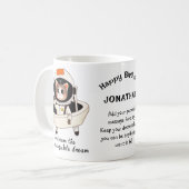 夢のようなアストロキャットカスタムコーヒーマグ コーヒーマグカップ (正面左)