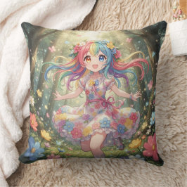 夢のようなアニメ少女 クッション