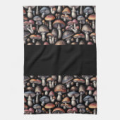 夢のようなキノコ キッチンタオル (縦)