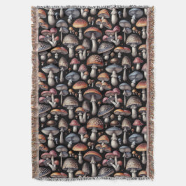 夢のようなキノコ スローブランケット