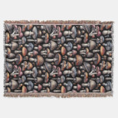夢のようなキノコ スローブランケット (正面)