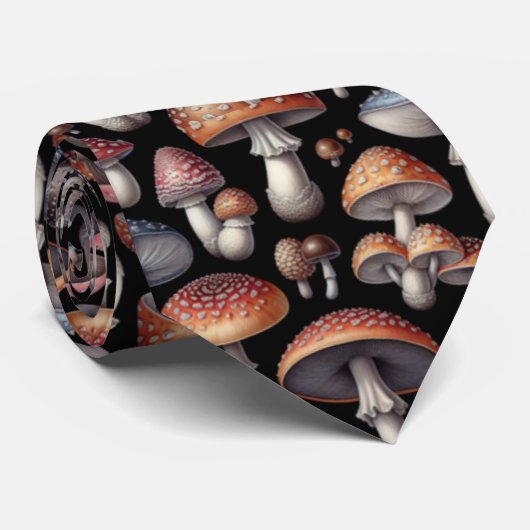 夢のようなキノコ ネクタイ (ロール)