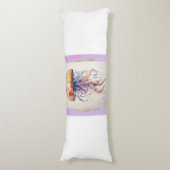 「夢のようなクラゲ抱き枕:心地よいに飛び込む！」 ボディピロー (正面縦)