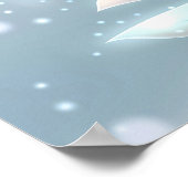 夢のようなクリスマスエンジェルウィングスのポスター ポスター (角)