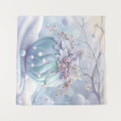 夢のようなクリスマスオーナメントタペストリー タペストリー (正面(横))